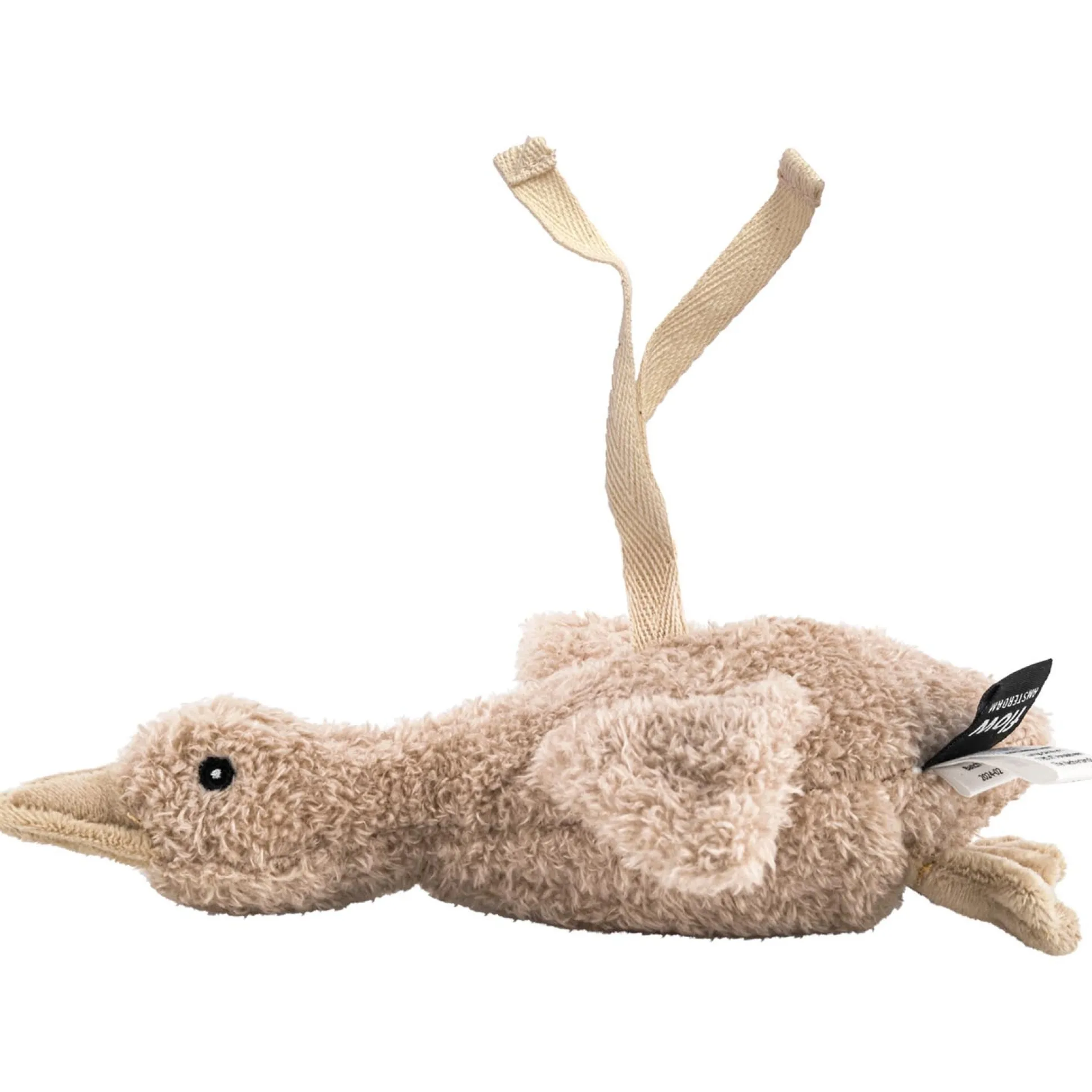 Flow Amsterdam hartslagknuffel Liva on the go Beigebrown