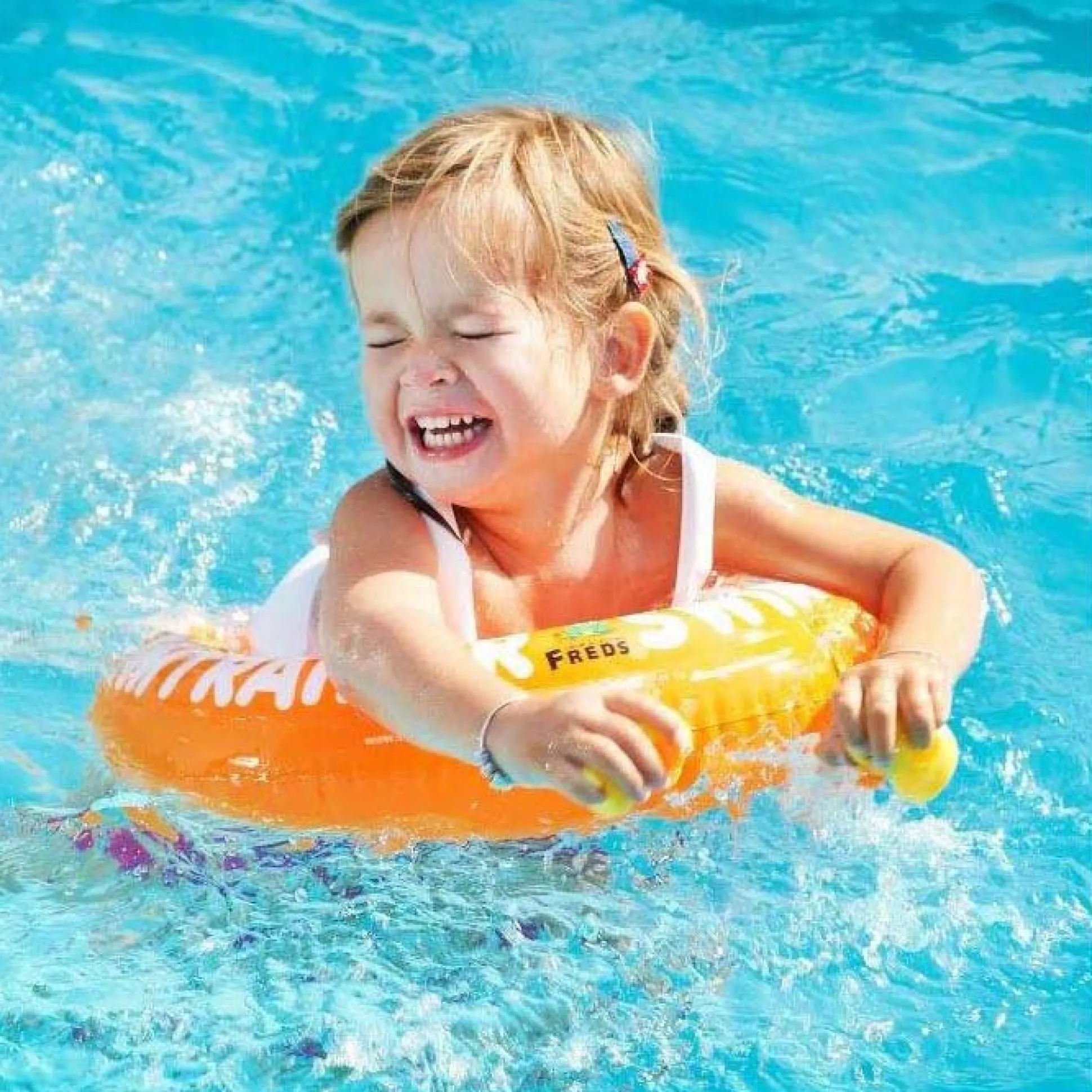 Freds Swimtrainer Classic oranje Multi