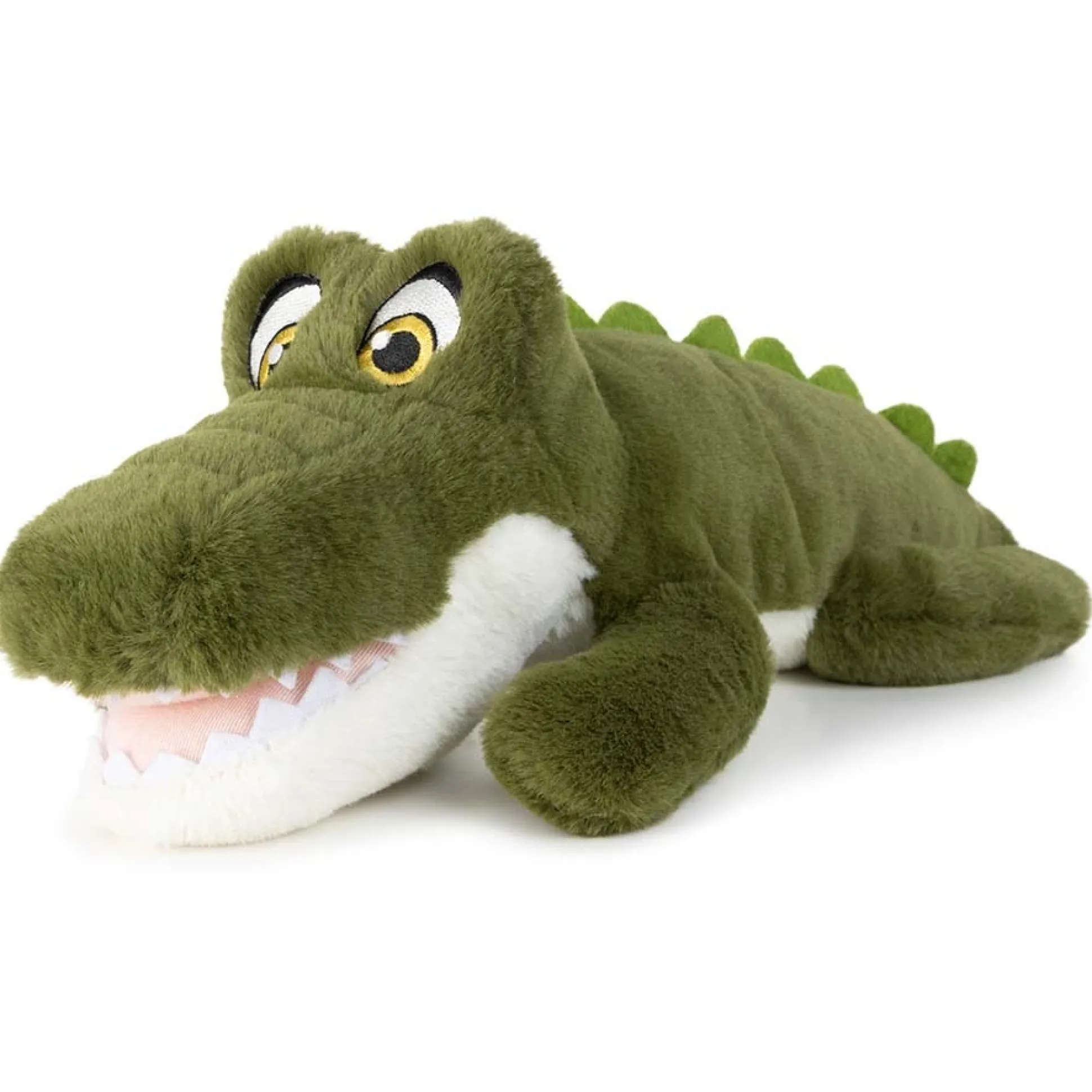 Heppy Planet knuffel krokodil 40cm Green