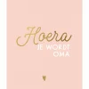 Hoera, je wordt Oma Pink