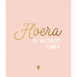 Hoera, je wordt Oma Pink