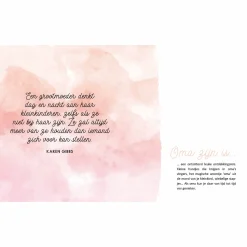 Hoera, je wordt Oma Pink