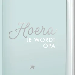 Hoera, je wordt Opa Blue