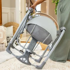 Ingenuity Swing 'n Go Portable Swing Grey