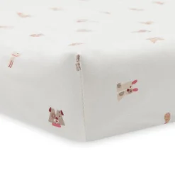 Jollein aankleedkussenhoes animal friends wit