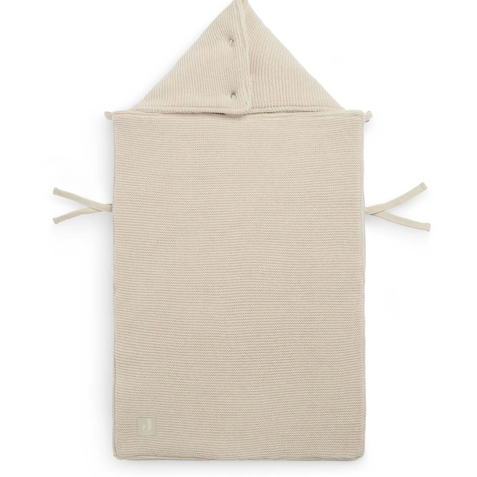 Jollein autostoel voetenzak Basic Knit Nougat