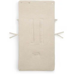 Jollein autostoel voetenzak Basic Knit Nougat