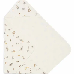 Jollein badcape riverside wit