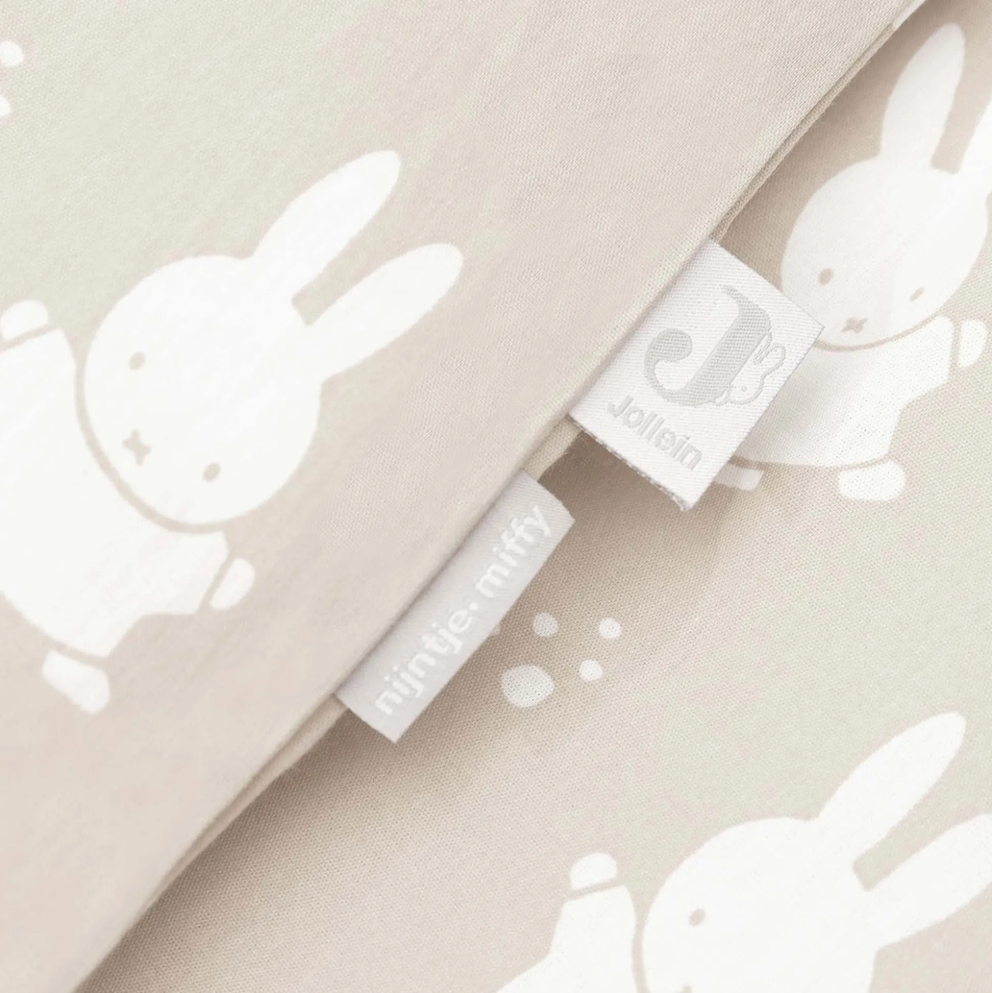 Jollein dekbedovertrek junior 100 x 140 wit