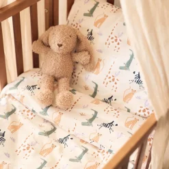 Jollein junior dekbedovertrek beige