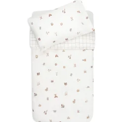 Jollein junior dekbedovertrek wit