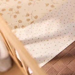 Jollein ledikant deken milky coffee velvet bruin