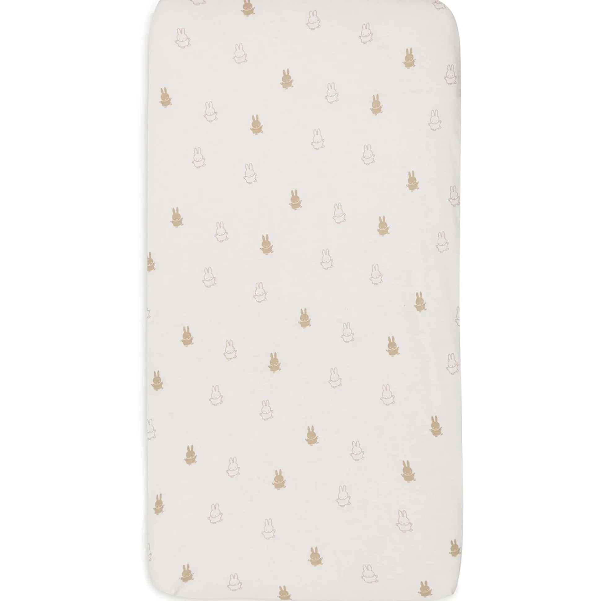 Jollein ledikant hoeslaken nijntje wit