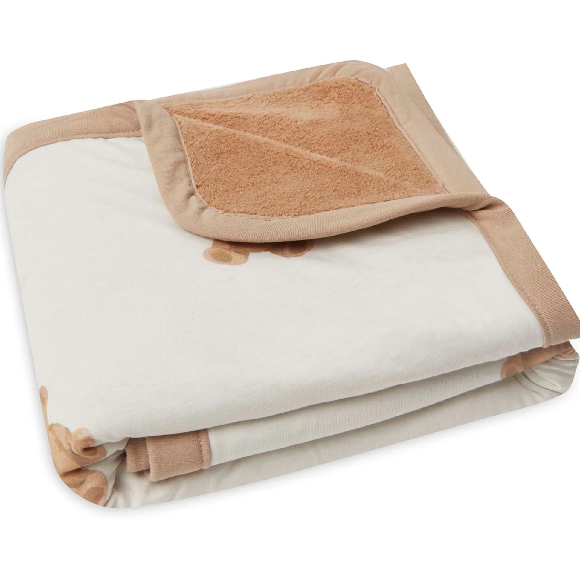 Jollein ledikantdeken beer wit