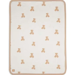 Jollein ledikantdeken beer wit