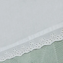 Jollein ledikantlaken lace wit