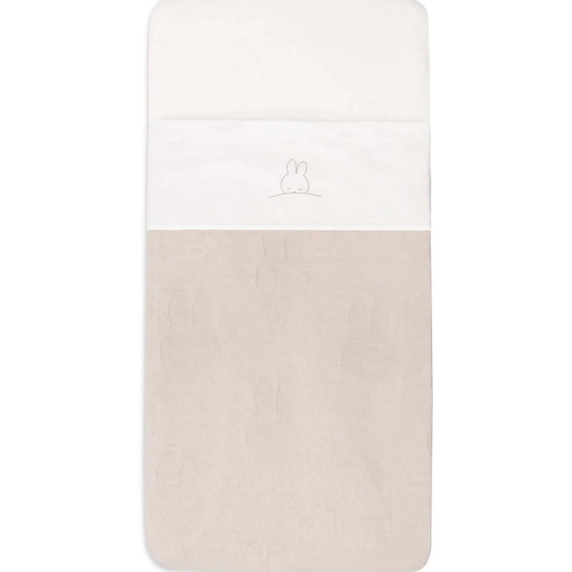 Jollein ledikantlaken nijntje wit