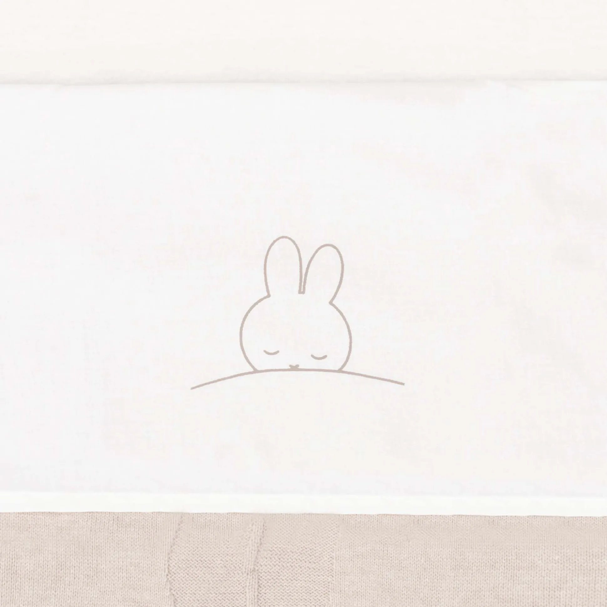 Jollein ledikantlaken nijntje wit