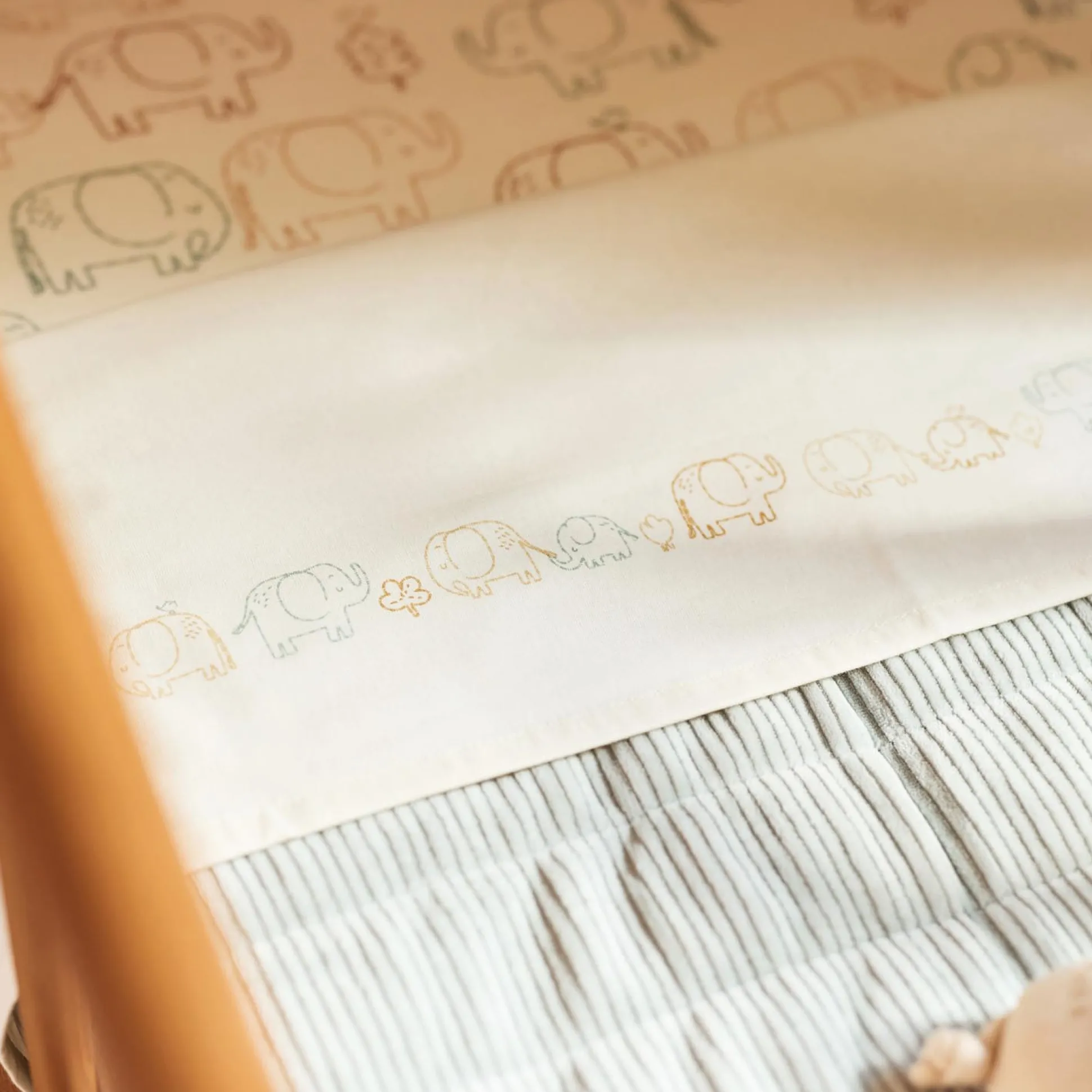 Jollein ledikantlaken olifant wit