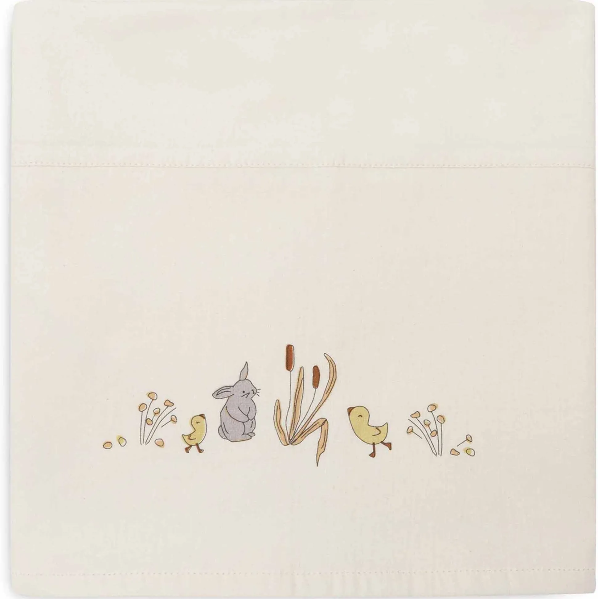 Jollein ledikantlaken riverside wit