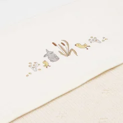 Jollein ledikantlaken riverside wit