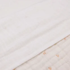 Jollein ledikantlaken slub wit