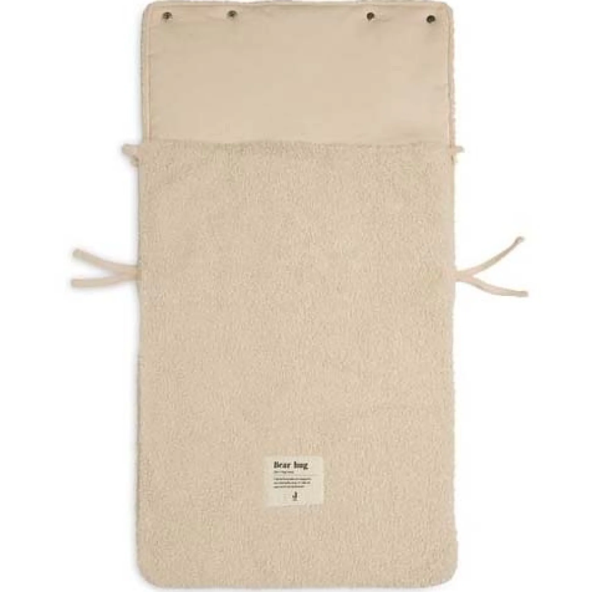 Jollein voetenzak bouclé Naturel