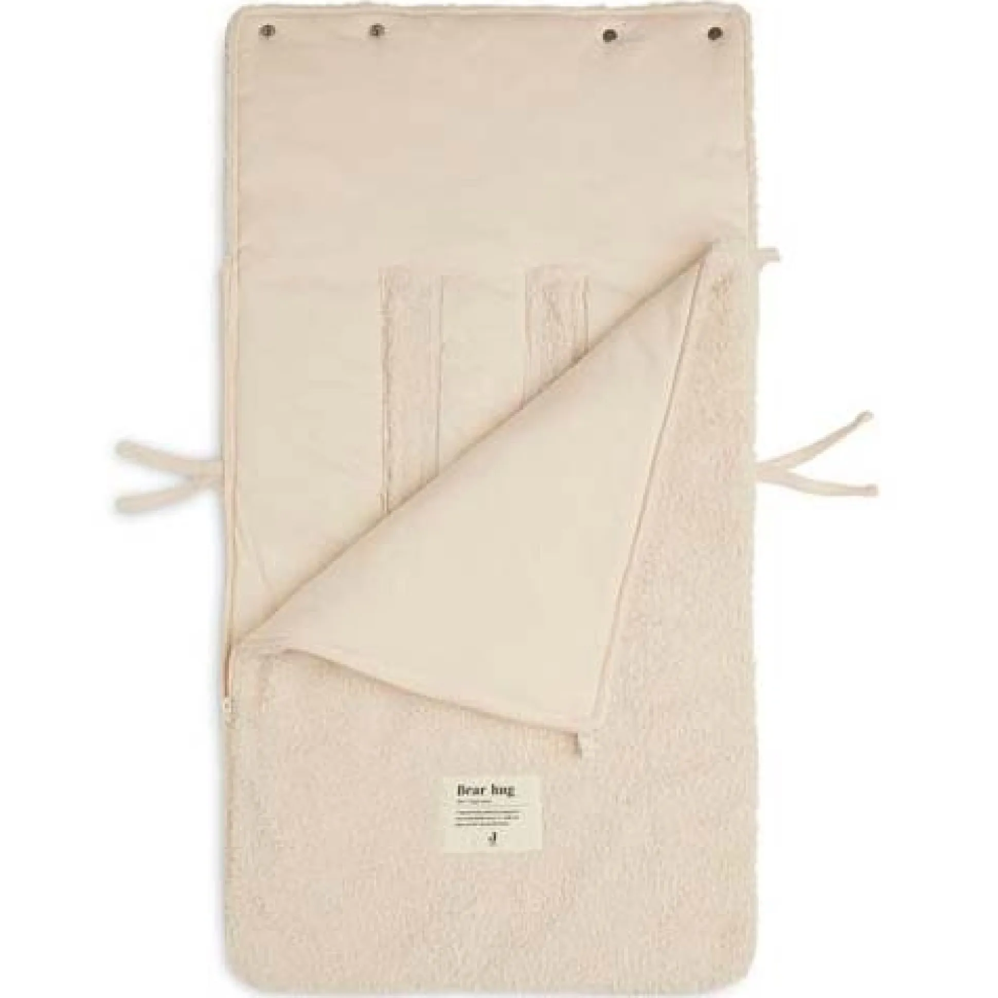 Jollein voetenzak bouclé Naturel