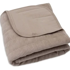 Jollein wieg deken Velvet Rib bruin