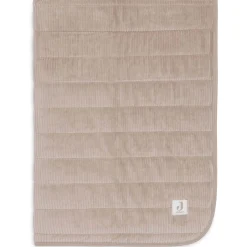 Jollein wieg deken Velvet Rib bruin