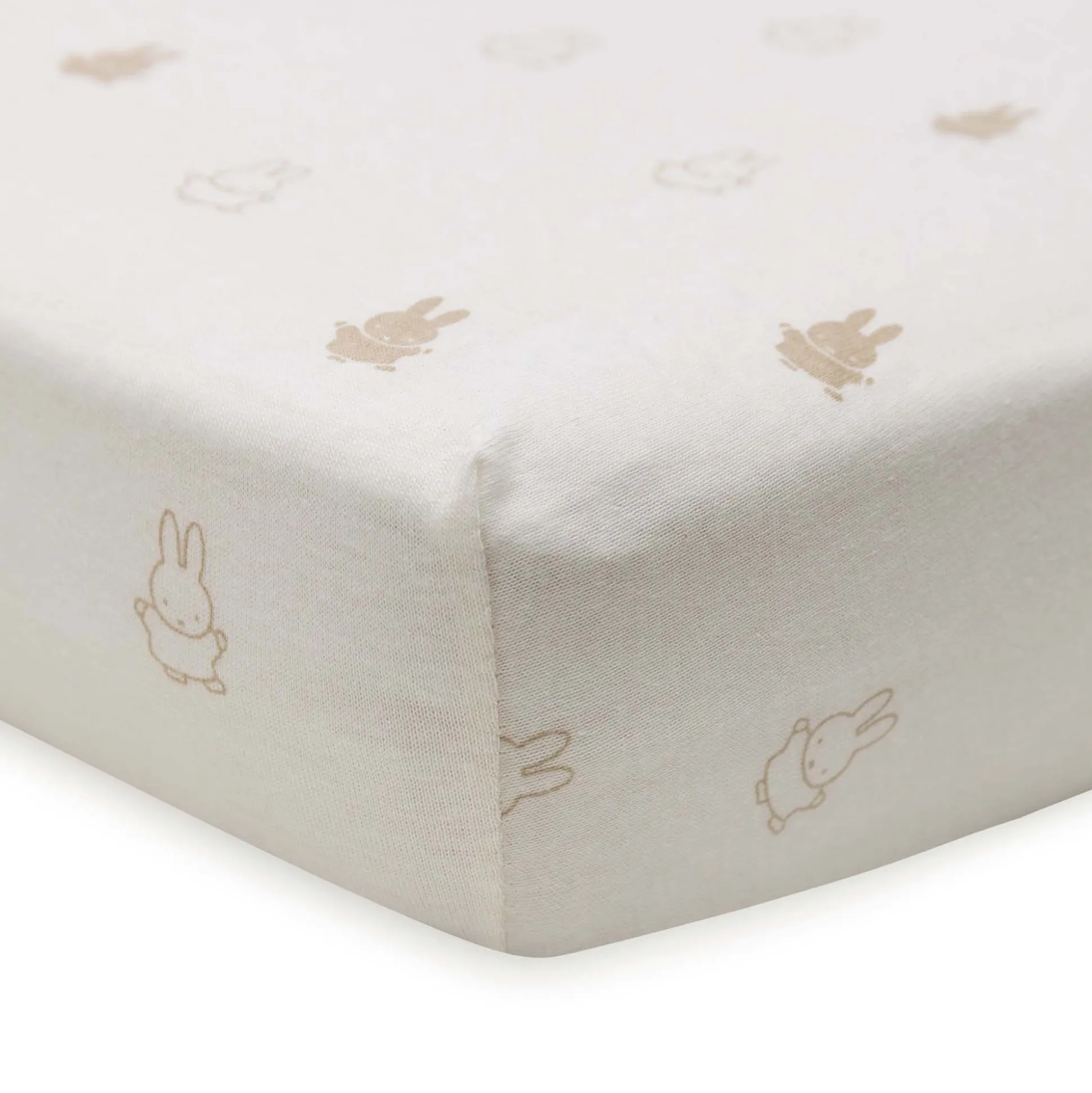 Jollein wieg hoeslaken nijntje wit