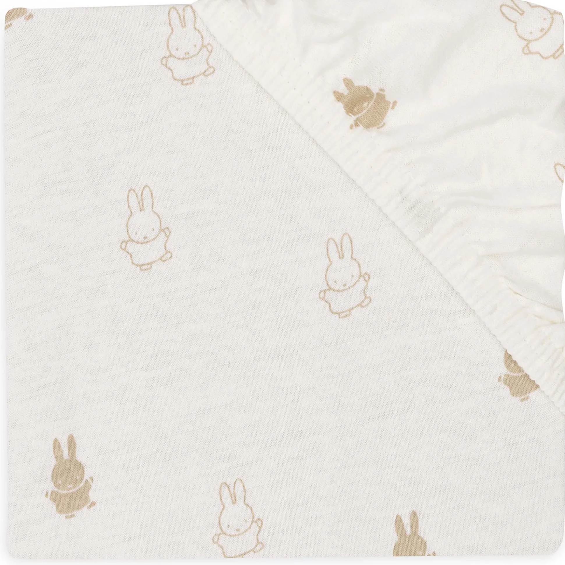 Jollein wieg hoeslaken nijntje wit