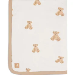 Jollein wiegdeken teddy beer wit