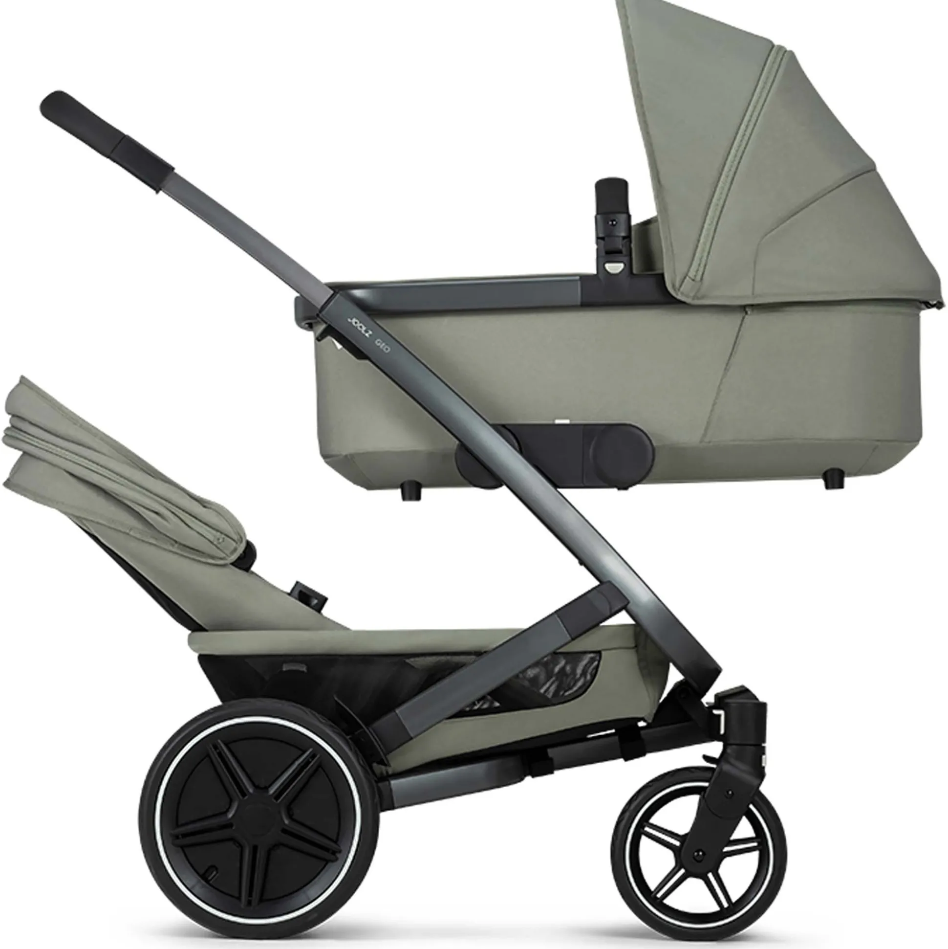 Joolz Geo3 Bovenste Duo Adapters Black