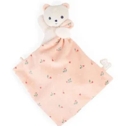Kaloo knuffeldoekje Beer Pink