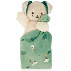 Kaloo knuffeldoekje Hond Green