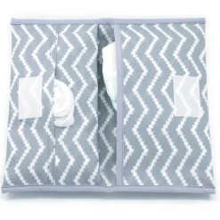 Kipkep luieretui Silver Grey