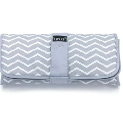 Kipkep verschoningsmatje Silver Grey