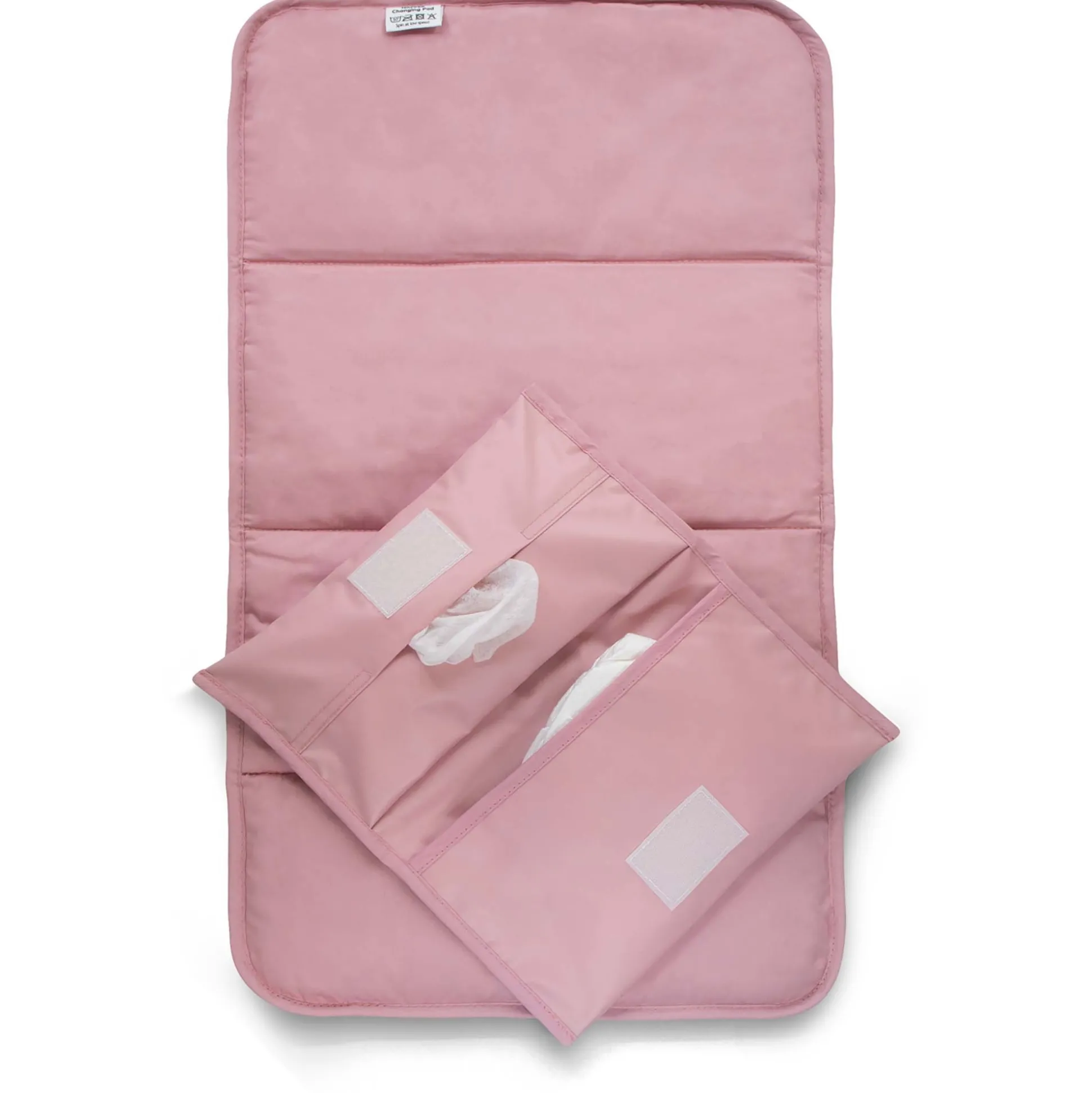 KipKep verschoningsmatje+luieretui combiset Mauve