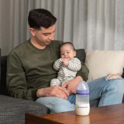 Lansinoh drinkfles Natural Wave 240ml naturel