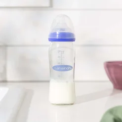 Lansinoh drinkfles Natural Wave glas 240ml naturel