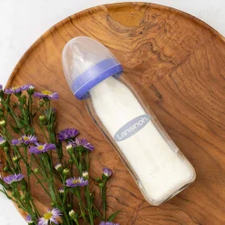 Lansinoh drinkfles Natural Wave glas 240ml naturel