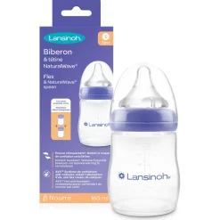 Lansinoh drinkfles Natural Wave 160ml naturel