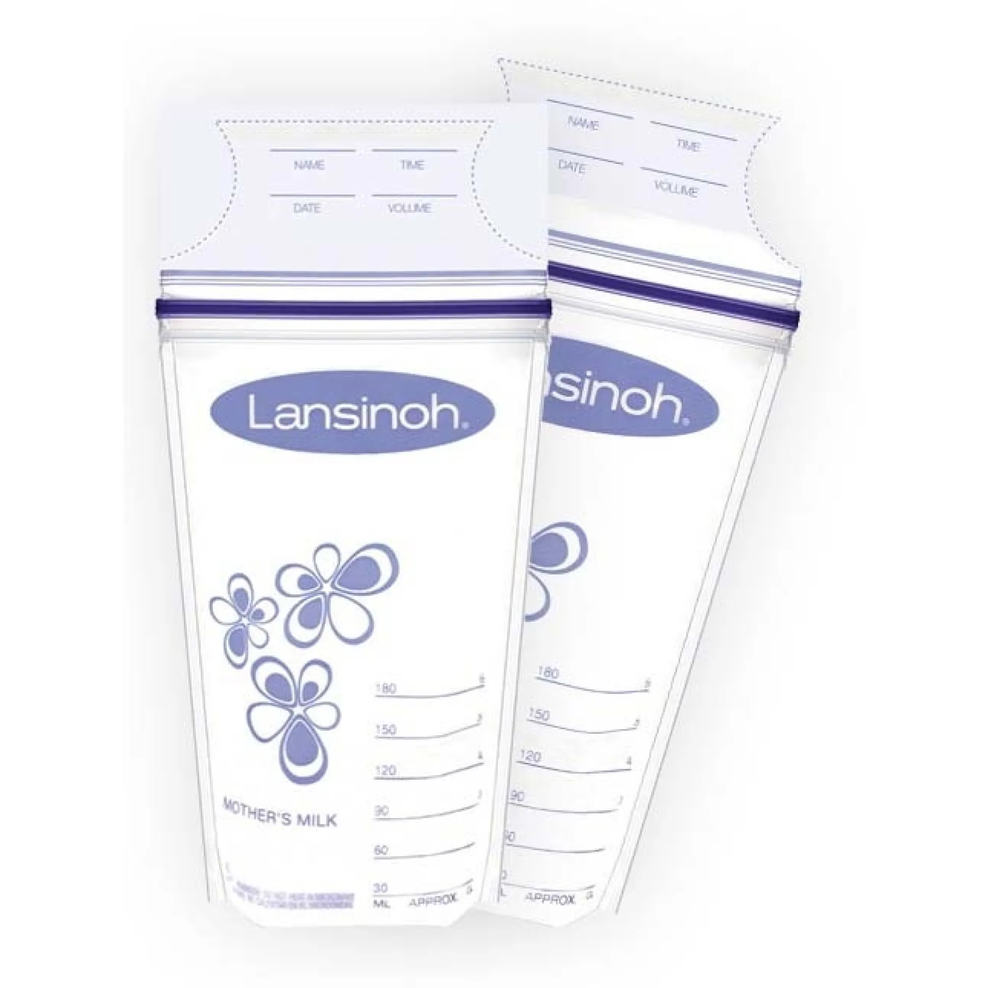Lansinoh moedermelk bewaarzakjes 180ml - 25 stuks