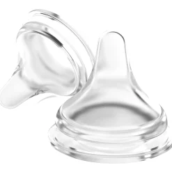 Lansinoh Natural Wave flesspeen Medium 2 stuks naturel