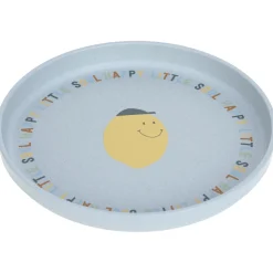Lassig bordje happy fruits lemon blauw