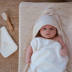 Little Dutch aankleedkussenhoes Little Goose beige