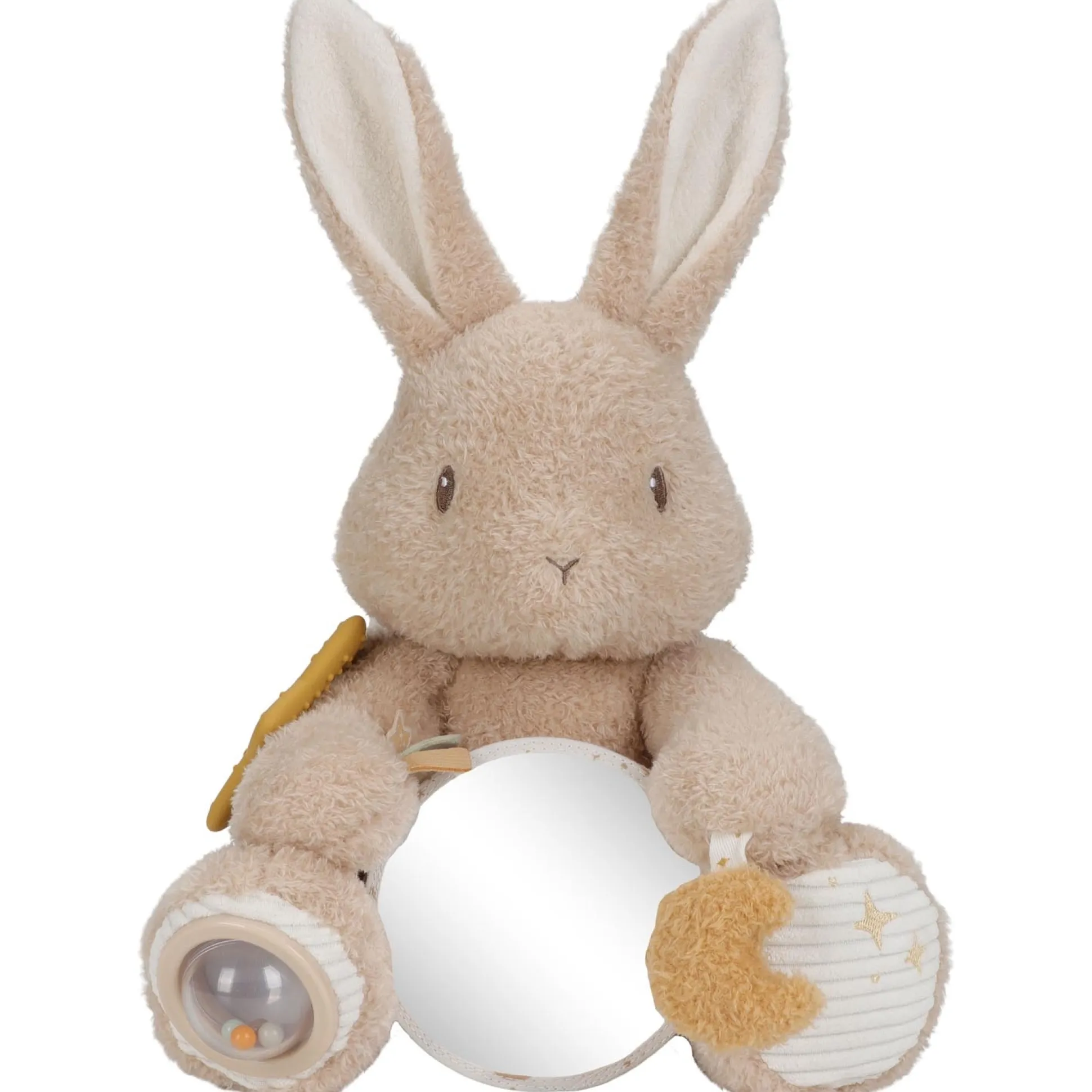 Little Dutch activiteitenknuffel Newborn Naturals Bunny Beigebrown