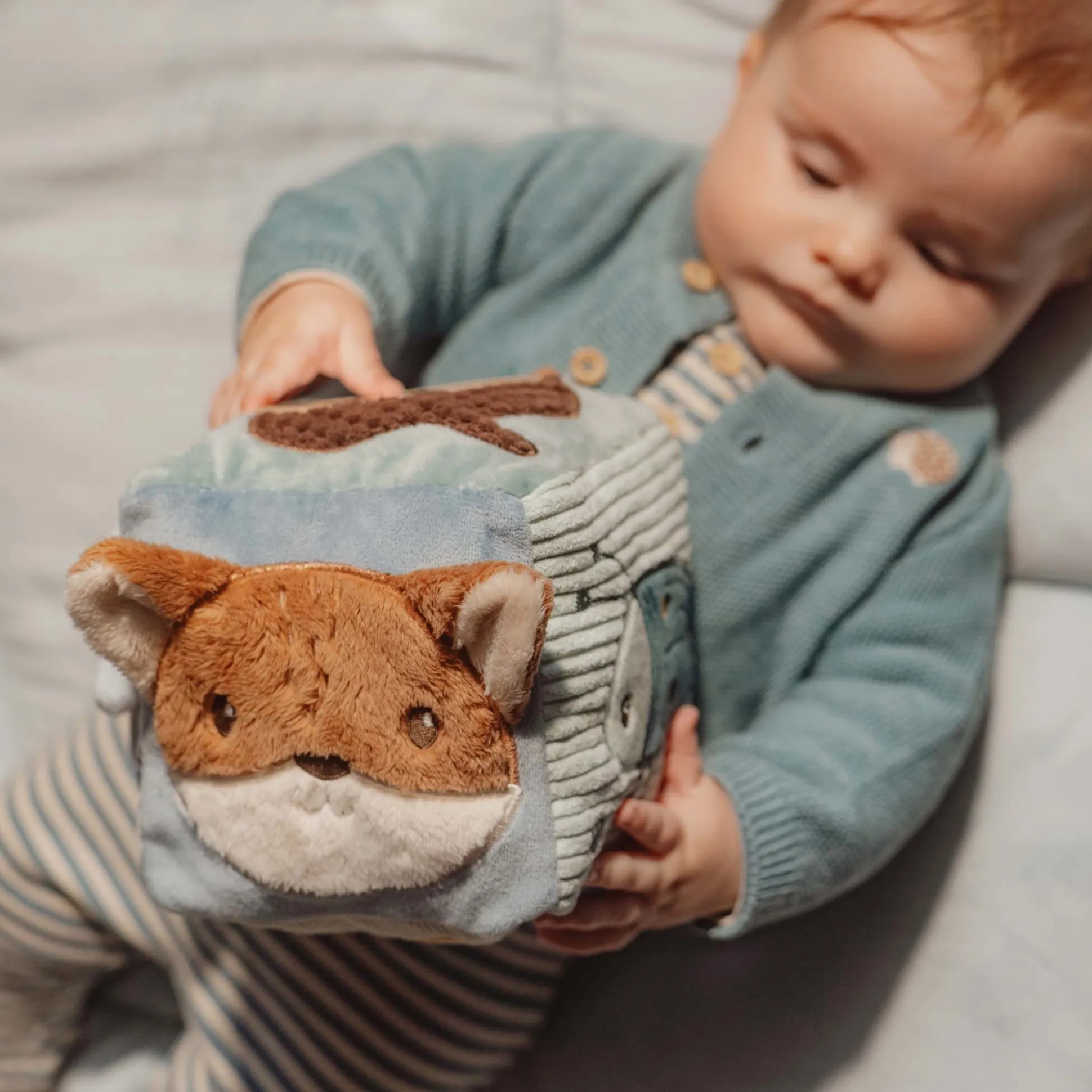 Little Dutch activiteitenkubus Forest Friends Lightbrown