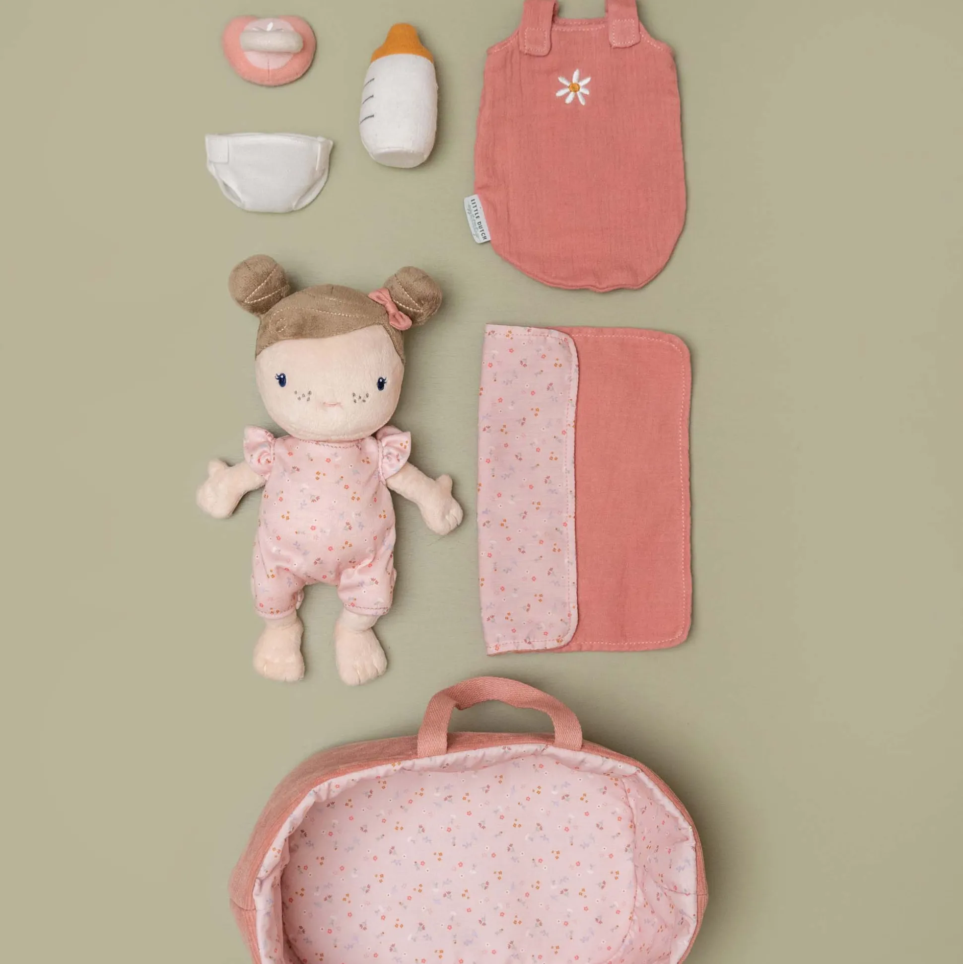 Little Dutch Baby pop Rosa Pink